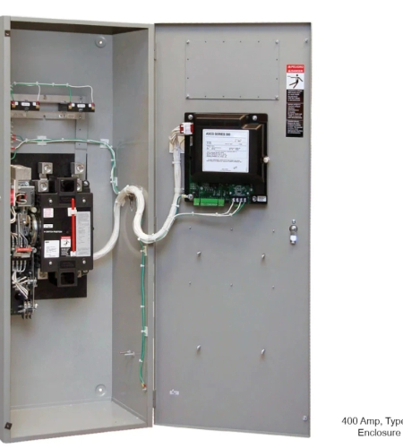 ASCO 400-Amp Automatic Transfer Switch Series 300SE Group G Controller SE Rated NEMA 3R ASCO 400-Amp Automatic Transfer Switch Series 300SE Group G Controller SE Rated NEMA 3R