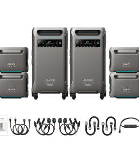 [Double Kit] Anker SOLIX F3800 Plus + 4 x BP3800 Batteries