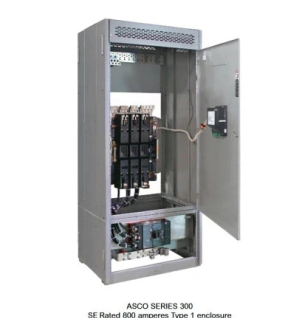 ASCO 800-Amp Automatic Transfer Switch 3-Phase Service Rated NEMA 3R