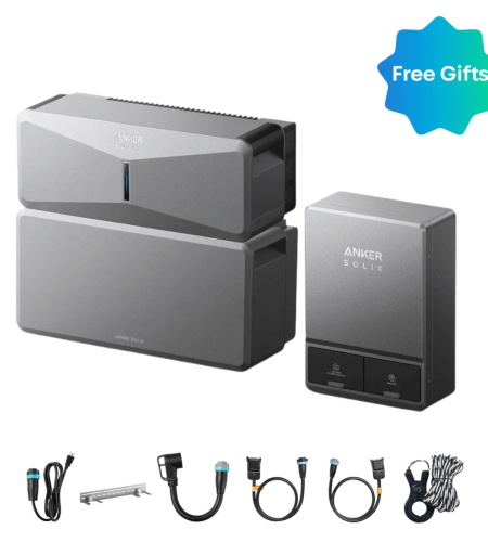 Anker SOLIX E10 Manual Backup Kit | 6 kWh - 12 kWh LiFePO4 Battery | 10-30 kW Turbo Output | Smart Grid & Storm-Guard Anker SOLIX E10 Manual Backup Kit | 6 kWh - 12 kWh LiFePO4 Battery | 10-30 kW Turbo Output | Smart Grid & Storm-Guard