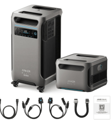 Anker SOLIX F3800 Plus Portable Power Station + Expansion Battery