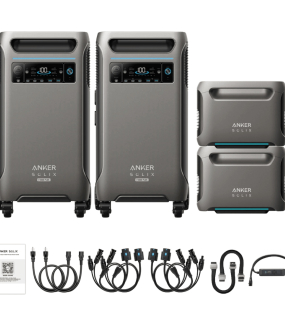 [Double Kit] Anker SOLIX F3800 Plus + Expansion Batteries