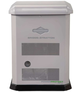 Briggs And Stratton PowerProtect Series 13kW (120 / 240V) Single-Phase Air Cooled Multi-Fuel Standby Generator with 100a 16-Circuit Automatic Transfer Switch