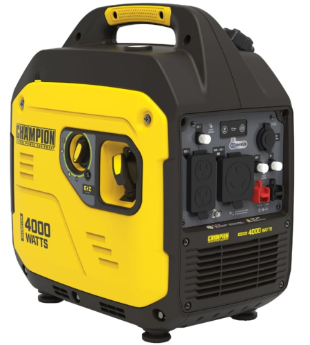 Champion 3,000-Watt (120V) Recoil Start Gasoline RV Ready Inverter Portable Generator with Quiet Technology and CO Shield (49-State)