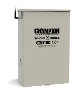 Champion 14kW aXis Home Standby Generator with 150 Amp Whole House Automatic Transfer Switch | 100836