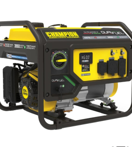 Champion 3,500-Watt (120V) Recoil Start Multi-Fuel Portable Generator with RV Outlet and CO Shield (49-State)