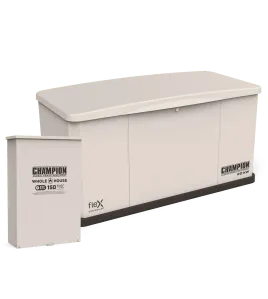 Champion 22kW Whole House Standby Generator with Aluminum Housing &amp; 150-Amp Transfer Switch + Flex Technology | 201356