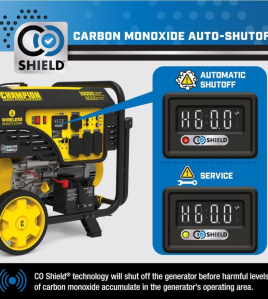Champion 8,000-Watt (120 / 240V) Electric Button / Recoil / Remote Start Gasoline Portable Generator with CO Shield (49-State)