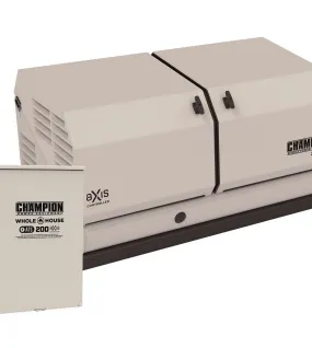 Champion 22kW aXis Generator with 200-Amp Automatic Transfer Switch | 201222