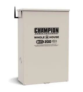 Champion 22kW aXis Generator with 200-Amp Automatic Transfer Switch | 201222