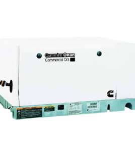 Cummins QG Series 7HGJAE-6758 - 7kW (120 / 240V - 30A) Single-Phase Gasoline EVAP Commercial Mobile Generator (49-State)