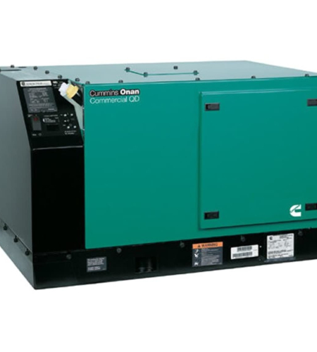 Cummins QD Series 7.5 HDKAT-41934 7.5kW (120V - 35A) Single-Phase Diesel Quiet Commercial Mobile Generator