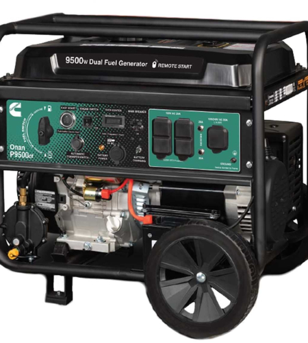 Cummins 7,500 (120 /240V) Watt Electric Button / Recoil / Remote Start Multi-Fuel Portable Generator with GFCI Protection (49-State) Cummins 7,500 (120 /240V) Watt Electric Button / Recoil / Remote Start Multi-Fuel Portable Generator with GFCI Protection (49-State)