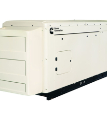 Cummins Quiet Connect Series 30kW (120 / 208V) Three-Phase Liquid Cooled Multi-Fuel Standby Generator