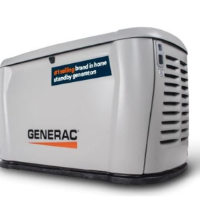 Generac 18kW (120 / 240V) Single-Phase Air Cooled Multi-Fuel Standby Generator with Cellular, Wi-Fi and Bluetooth Connectivity