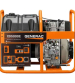 Generac 5,000 Watt (120 / 240V) Single-Phase Electric Button / Recoil Start Diesel Portable Generator (CARB) Generac 5,000 Watt (120 / 240V) Single-Phase Electric Button / Recoil Start Diesel Portable Generator (CARB)
