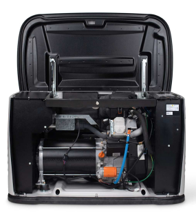 Generac 24kW Single-Phase Air-Cooled Multi-Fuel Standby Generator with 200A Automatic Transfer Switch