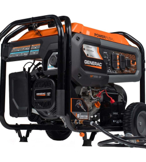 Generac GP Series 7,500 Watt (120 / 240V) Electric Button / Recoil Start Multi-Fuel Portable Generator with COsense (49-State)