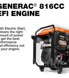Generac GP Series 18,000 Watt (120 / 240V) Electric Key Start Gasoline EFI Portable Generator with COsense (CARB)