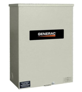 Generac Guardian Series 10kW (120 / 240V) Single-Phase Air Cooled Multi-Fuel Standby Generator with 100a Automatic Transfer Switch and Wi-Fi