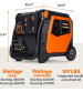 Generac IQ Series 3,000 Watt (120V) Electric Button / Recoil Start Multi-Fuel Inverter Portable Generator with COsense (49-State) Generac IQ Series 3,000 Watt (120V) Electric Button / Recoil Start Multi-Fuel Inverter Portable Generator with COsense (49-State)