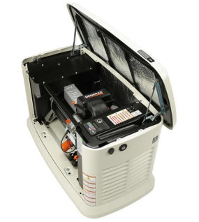 Generac Guardian Series 10 kW (120 / 240V) Single-Phase Air Cooled Multi-Fuel Standby Generator with 100a Automatic Transfer Switch