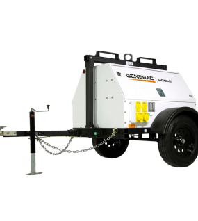 Generac 13kW (Prime) / 14kW (Standby) (120 / 240V) Single-Phase Towable Diesel Generator with Mitsubishi Engine