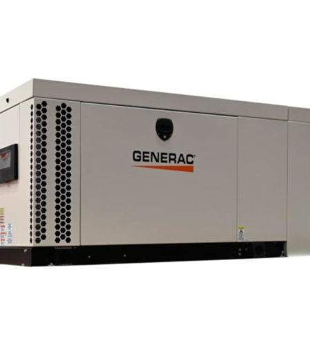 Generac Protector RA Series 30kW (120 / 240V) Single-Phase Liquid Cooled Diesel Extended Run Standby Generator with Mobile Link