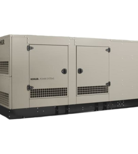 Kohler Power Systems ERESC Series 144 kW (120 / 240V) Single-Phase Liquid Cooled Multi-Fuel Standby Generator (Steel)