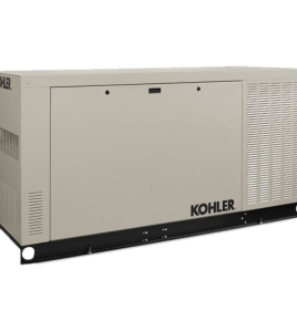 Kohler Power Systems RCL Series 48kW (120 / 240V) Single-Phase Liquid Cooled Multi-Fuel Standby Generator with Block Heater