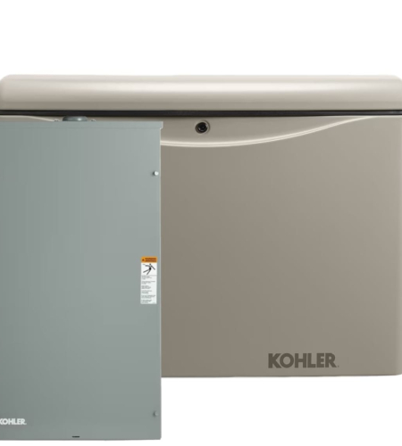 Kohler Power Systems RCL Series 20kW (120 / 240V) Single-Phase Air Cooled Multi-Fuel Standby Generator with RDT 200a Automatic Transfer Switch