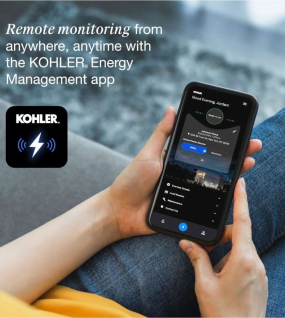 Kohler Power Systems RCLA Series 23kW (120 / 208V) Three-Phase Liquid Cooled Multi-Fuel Standby Generator