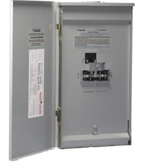 Reliance Controls 200-Amp Utility (120 / 240V) Single-Phase Outdoor Manual Transfer Panel for 50-Amp Generator