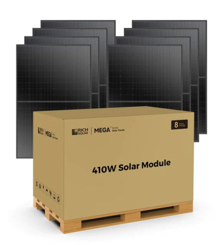 Rich Solar MEGA 410 Watt Monocrystalline PERC Solar Panel