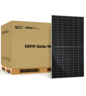 Rich Solar RS-M580BF MEGA 580 BIFACIAL | 580 Watt Bifacial Solar Panel
