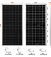Rich Solar RS-M580BF MEGA 580 BIFACIAL | 580 Watt Bifacial Solar Panel