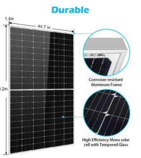 SunGoldPower SG450WM-Pallet 450W Mono PERC Solar Panel Full Pallet (32 Panels) UL 61730 CEC Listed