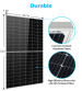 SunGoldPower SG450WM-Pallet 450W Mono PERC Solar Panel Full Pallet (32 Panels) UL 61730 CEC Listed