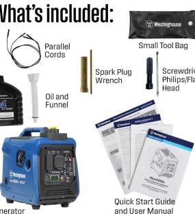 Westinghouse Power Equipment 900-Watt (120V) Recoil Start Gasoline Portable Inverter Generator with CO Sensor