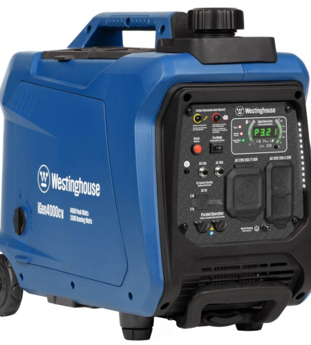 Westinghouse Power Equipment 3,300-Watt (120V) Recoil Start Gasoline Portable Inverter Generator with CO Sensor (49-State) Westinghouse Power Equipment 3,300-Watt (120V) Recoil Start Gasoline Portable Inverter Generator with CO Sensor (49-State)