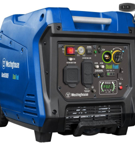 Westinghouse Power Equipment 3,900-Watt (120V) Electric Button / Recoil / Remote Start Multi-Fuel Portable Inverter Generator
