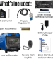 Westinghouse Power Equipment 3,900-Watt (120V) Electric Button / Recoil / Remote Start Multi-Fuel EFI Portable Inverter Generator