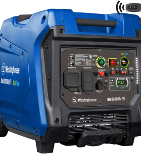 Westinghouse Power Equipment 3,900-Watt (120V) Electric Button / Recoil / Remote Start Multi-Fuel EFI Portable Inverter Generator