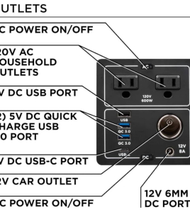 Westinghouse Power Equipment 592Wh (120V) Portable Power Station
