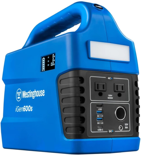 Westinghouse Power Equipment 592Wh (120V) Portable Power Station Westinghouse Power Equipment 592Wh (120V) Portable Power Station