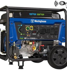 Westinghouse Power Equipment 11,500-Watt (120 / 240V) Electric Button / Recoil / Remote Start Multi-Fuel Portable Generator with CO Sensor