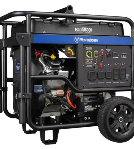 Westinghouse Power Equipment 14,500-Watt (120 / 240V) Electric Button / Remote Start Gasoline Portable Generator with CO Sensor