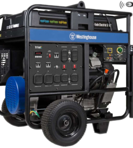 Westinghouse Power Equipment 20,000-Watt (120 / 240V) Electric Button / Remote Start Tri-Fuel Portable Generator with CO Sensor (49-State)