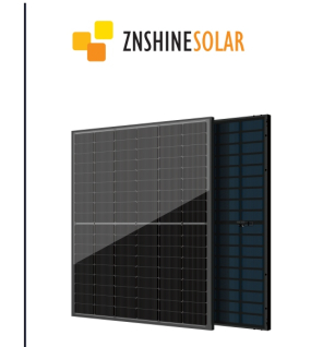 Pallet of ZNShine 440W N-Type TOPCon Bifacial Solar Panel (Double Glass) — High-Efficiency 22.5% Module