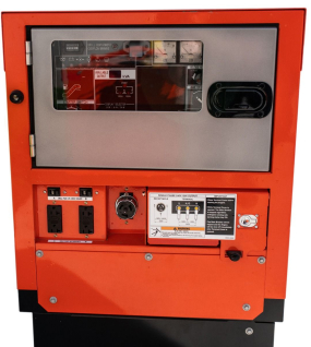 Kubota Lowboy Pro GL14000 Diesel Generator - 14 kW Standby, 12 kW Prime, Single-Phase, 120-240 Volt, Liquid-Cooled, Enclosed, Receptacles and Terminal Lugs